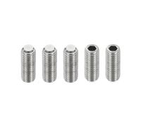PATIKIL Vite Senza Testa M12x30mm, 5pz Acciaio Inossidabile 304 Testa Esagonale Metrica, Punta a Tazza, Viti Senza Testa a Esagonal, Ferramenta con Attacco Esagonale Interno