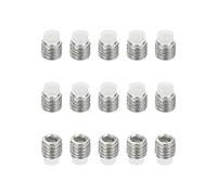 PATIKIL Vite Senza Testa M3x6mm, 15pz Acciaio Inossidabile 304 Testa Esagonale Metrica, Punta a Tazza, Viti Senza Testa a Esagonale, Ferramenta con Attacco Esagonale Interno