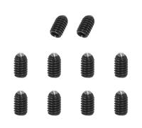 PATIKIL Viti A Palla M4x6mm, 10 Pezzi Viti A Testa Cava Esagonale A Molla In Acciaio Al Carbonio Per Macchinari Industriali Mobili Domestici Posti Di Lavoro, Nero