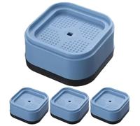 Patin - Rialzo per lavatrice - Pattini antivibranti per lavatrice, cuscino multiuso anti-scivolo, per mobili da casa, tavolo, sedia divano