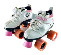 Patini A Rotelle Quad Classic Chicago Da Donna US 5/EURO 36 Bianchi