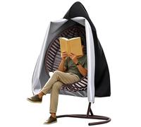 Patio Egg Chair Cover - Swing Dust Covers, Waterproof Dustproof Furniture Protection With Drawstring, 210D Oxford Egg Swing Protector | For Patio Home Porch Balcony Terrece Apartment Cafe