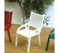 PATIO/GIARDINO PRANZO maglia SET Scala 1/12,Fatto a mano,DOLLHOUSE Mobili...