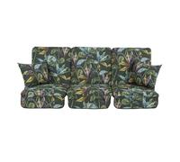 PATIO Rimini/Venezia - Cuscino per dondolo da giardino, 3 pezzi con cuscino laterale