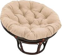 Patio Sedia Sospesa Pavimento per Sedia Girevole, per Cotone Appeso Altalena Papasan Sedia Appesa, Cesto Appeso, Sedia Appesa., Brown, 50 * 50cm