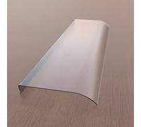 Patio Tettoia Door Canopy,Pensilina da Esterno,Design Curvo Moderno,Pensilina Tettoia,Protezione Contro La Pioggia Solare e La Neve,per Porte e Finestre (50x180cm/20"x71")