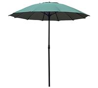 Patio Umbrella Heavy Duty Polyester Fabric Garden Umbrella, Balcony Yard Playing Fields Gazebo Outdoor Sunscreen Parasol Umbrella, Spray Paint to Prevent Rust
