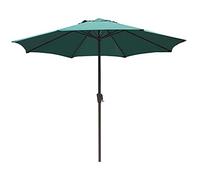 Patio Umbrella Portable Round Garden Umbrella 2.7m / 9ft, Outdoor Patio Umbrella for Restaurant/Backyard/Photo Studio, with 8 Metal Support Ribs