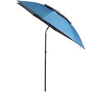 Patio Umbrellas Adjustable Beach Umbrellpatio Umbrella 360° Tilt Sun Shade Umbrella Windproof UV Protected with Carry Bag
