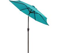 Patio Umbrellas Tilting Garden Parasol, Patio Umbrella with Hand Crank, Waterproof And UV Protection, Sun Shades, Beach, Outdoor