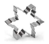 patisse 01882 Stampino Fiocco di Neve in Acciaio Inox, Argento, 8.0 x 8.0 x 8.0 cm