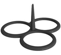 Patisse 19232 - Stampo per blinis, Platino, 27 x 1 cm, Colore: Nero
