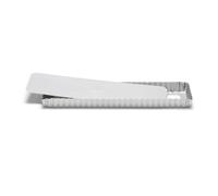 Patisse 3567 - Teglia per quiche con fondo staccabile 35 x 11 x 2,5 cm, argento
