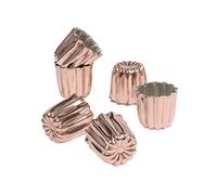 patisse 43016 - Set di 6 stampi per canalina in Rame, 35 mm, 3,5 cm