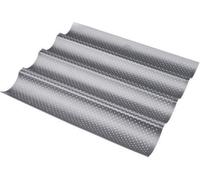 Patisse Croce Forma di Baguette 4 Casella Argento Alto Rivestito