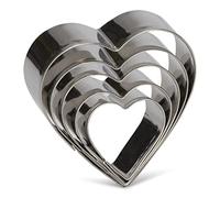 Patisse set di 3 stampi per biscotti 2011 watt Steel