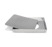 PATISSE STAMPO CROSTATA FORATO FONDO MOBILE 32x22cm Antiaderente 1811672