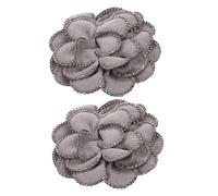 PATKAW Fermagli per Scarpe Fiori Staccabili e Strass, 2 Pezzi per Tacchi da Donna, Accessori per Scarpe da Sposa e Occasioni Formali