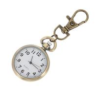 PATKAW Orologio da Infermiere Tascabile Numeri Antichi, Portachiavi in Lega Oro e Vetro, Resistente e Facile da Leggere, per Ospedali e Occasioni Mediche
