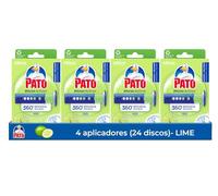 Pato Dischi Attivi Detergente Automatico per WC Lima - Confezione da 4