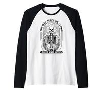 Patologia Medicina-legale Latino Scheletro Maglia con Maniche Raglan