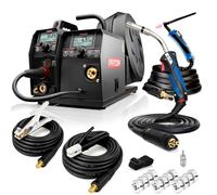 PATON MultiPRO-250-15-4 250A Saldatrice MIG TIG MMA 3 in 1 - MIG/MAG, elettrodo e TIG HF con impulso, Inverter digitale professionale