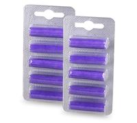 PATONA 10x Bastoncini Profumati Deo Sticks Fragranze per ogni tipo di Bastoncino Profumato con Sacchetti Viola Lavanda
