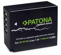 Patona NP-W126 Batteria Premium Compatibile per Fujifilm 7.2 V 1140 mAh