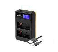 Patona 181957 Caricabatteria USB DUAL PER Fuji NP-W126S lcd