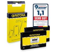 PATONA 2x Batteria BL-5B Compatibile con Nokia 3220 5070 5140 5200 5300 5500 6020 6070 6080 6120 6124 7260 7360