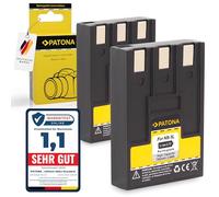 PATONA 2x Batteria di ricambio per Canon NB-3L 750mAh 3.7V compatibile con Canon Digital Ixus II Iis i5 700 750 SD10 SD20 SD100 SD500 IXY Digital L L2 30 NB3L