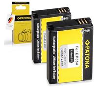 PATONA 2x Batteria di ricambio per Samsung BP85a BP-85a 750mAh 3.7V compatibile con compatible avec Samsung Digimax PL210 PL211 SH100 ST200 ST200F ST201 ST201F ST205F WB210 IA-BP85a EA-BP85a