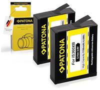 PATONA 2x Batteria IS360XB 1150mAh / 4.4Wh / 3.8V compatibile con Insta 360 Insta360 One X Action Cam battery, protezione contro sovraccarico e cortocircuito
