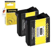 PATONA 2X Batteria per GoPro AHDBT-401 1000mAh 3.8V