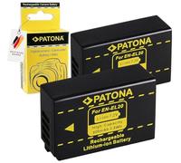 PATONA 2X Batteria per Nikon EN-EL20 EN-EL20a 800mAh 7.2V