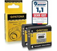PATONA 2X Batteria per Olympus Li-90b Li90b 950mAh 3.6V