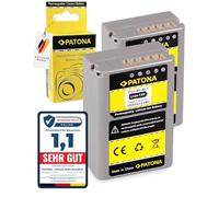 PATONA 2X Batteria per Olympus PS-BLN1 BLN-1 BLN1 1050mAh