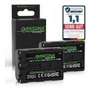 PATONA 2X Premium Batteria per Sony NP-FM500H FM500, 2400mAh 7.2V