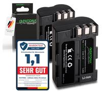 PATONA 2x PREMIUM EN-EL3E Batteria 2000mAh compatibile con Nikon D50 D70 D70s D80 D90 D100 D200 D300 D300S D700 batteria di ricambio per modelli EN EL3E ENEL3E