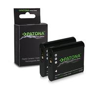 PATONA 2x PREMIUM Li-90B Li-92B Batteria 1100mAh compatibile con Olympus Stylus Creator XZ-2 XZ2 Traveller SH-50 SH50 SZ-15 SZ15 Tough TG-1 TG1 TG-2 TG2 Li90B Li92B Li 90B 92B