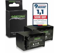 PATONA 2x PREMIUM VW-VBD58 Batteria 5200mAh compatibile con Panasonic AG AC8EJ AC30 AC8 CX350 DVC30 DVX200 HPX255 HVX201 UX180 AJ PG50 PX230 PX270 PX298 HC-MDH2 MDH3 X1 X1000 VWVBD58 VBD58