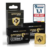 PATONA 2X Protect Batteria per Nikon EN-EL15c EN EL15b EL15 2600mAh 7.2V