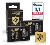 PATONA 2X PROTECT Batteria per Olympus BLS-5 BLS-50 1100mAh