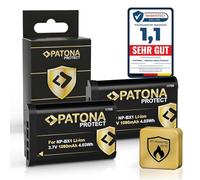 PATONA 2X Protect Batteria per Sony NP-BX1 NPBX1 DSC-RX100, 1090mAh