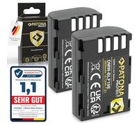 PATONA 2x PROTECT DMW-BLF19 E Batteria 2600mAh compatibile con Panasonic Lumix DC-G9 G9L G9EG G9LEG GH5 GH5L GH5M GH5S GH4 GH4A GH4H GH4M GH4R GH4U GH3 GH3A GH3H Sigma BP-61 DMWBLF19E DMW BLF19