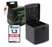 PATONA 3-Fach Caricabatterie USB-C box per GoPro Hero 13, AEBAT-201