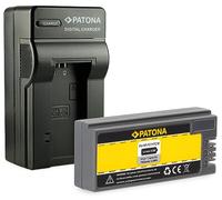 PATONA 3in1 Caricatore + Batteria NP-FC10 / NP-FC11 compatibile con Sony Cybershot DSC-P7 DSC-P8 DSC-P9 DSC-P10 DSC-P12