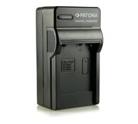 PATONA 3in1 Caricatore per DMW-BCF10, DMW-BCF10E, CGA-S106C Batterie compatibile con Panasonic Lumix DMC-FH20 DMC-FS25 DMC-FS30