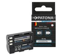 Patona Batteria al platino con ingresso USB-C per Nikon EN-EL3e