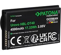 PATONA Batteria di alta qualità per Urovo DT40, ricambio per simbolo Urovo HBL-DT40, 3,85 Volt, 4500 mAh, 17,33 Wh, scanner manuale con codice a barre, batteria di ricambio o secondaria